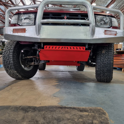 Mitsubishi Pajero NH-NL Bash Plates (2 Piece Kit)