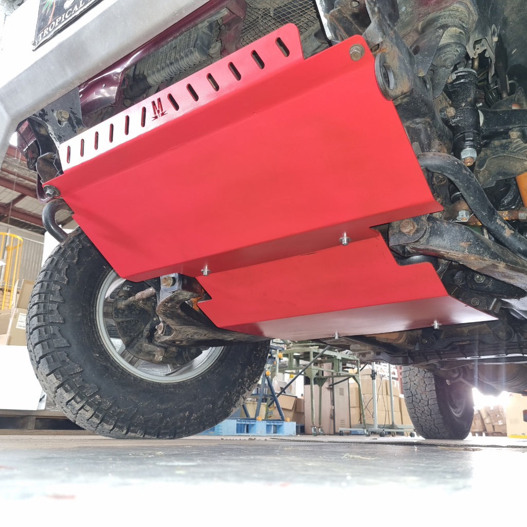 Mitsubishi Pajero NH-NL Bash Plates (2 Piece Kit)
