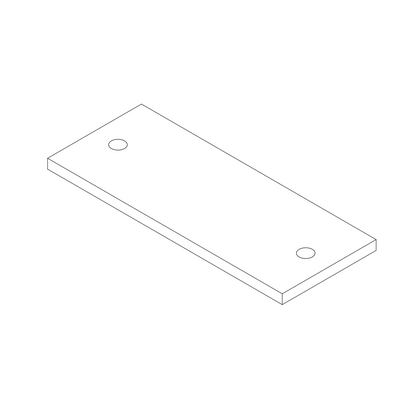 Rectangular Steel Base Plate