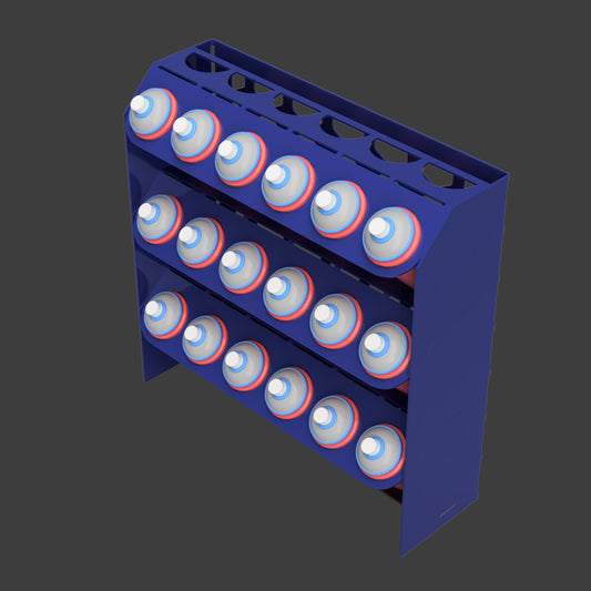 Spray Can Rack - 18 Cans