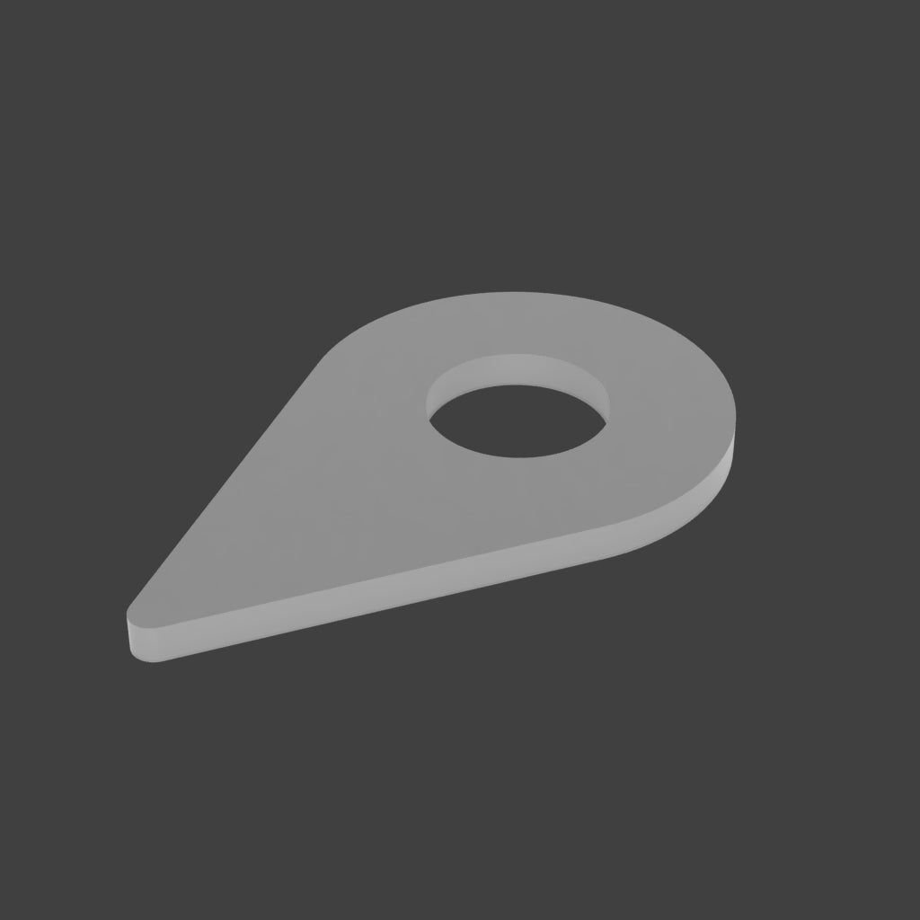 Teardrop Weld Washer